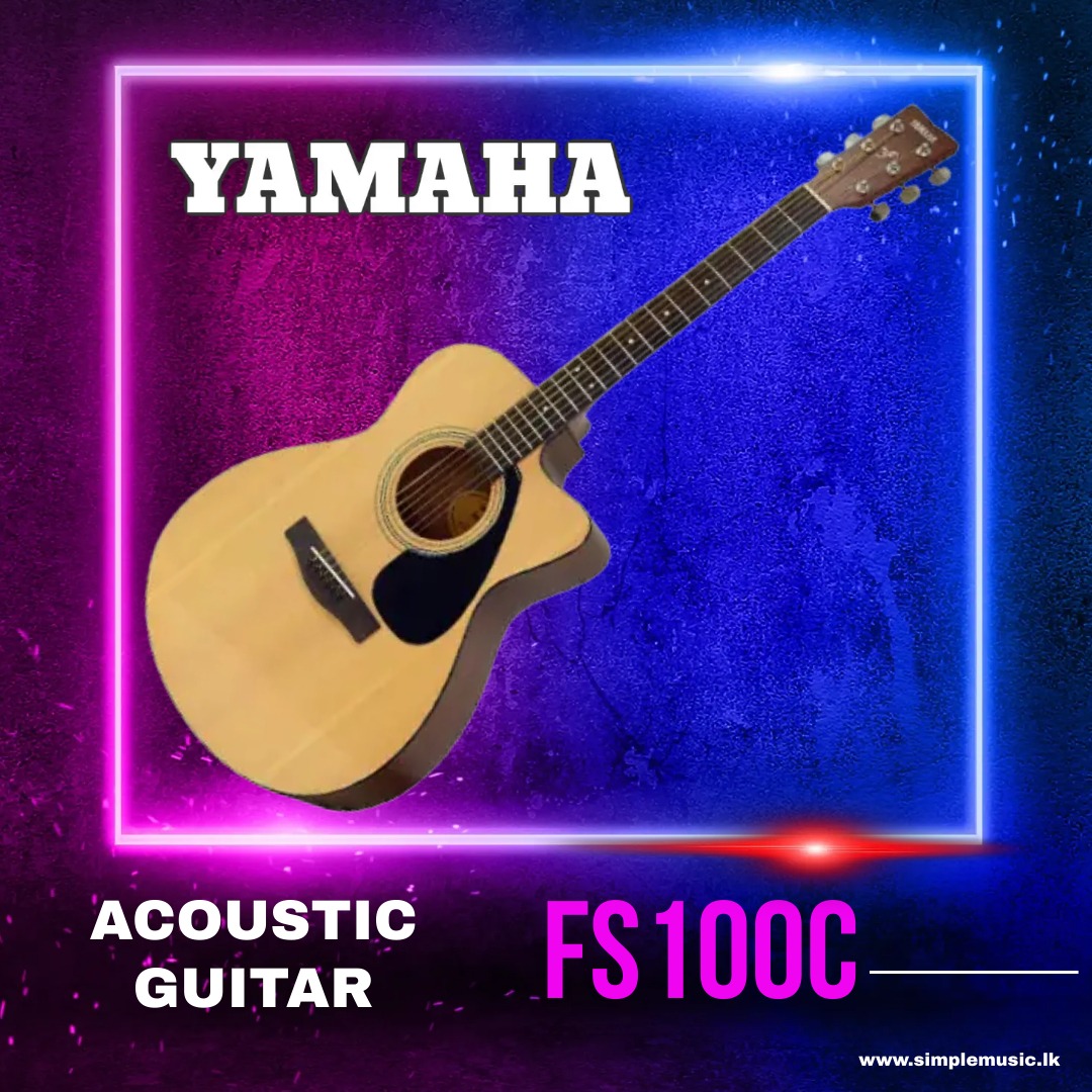 Yamaha FS100C Cutaway Acoustic Guitar